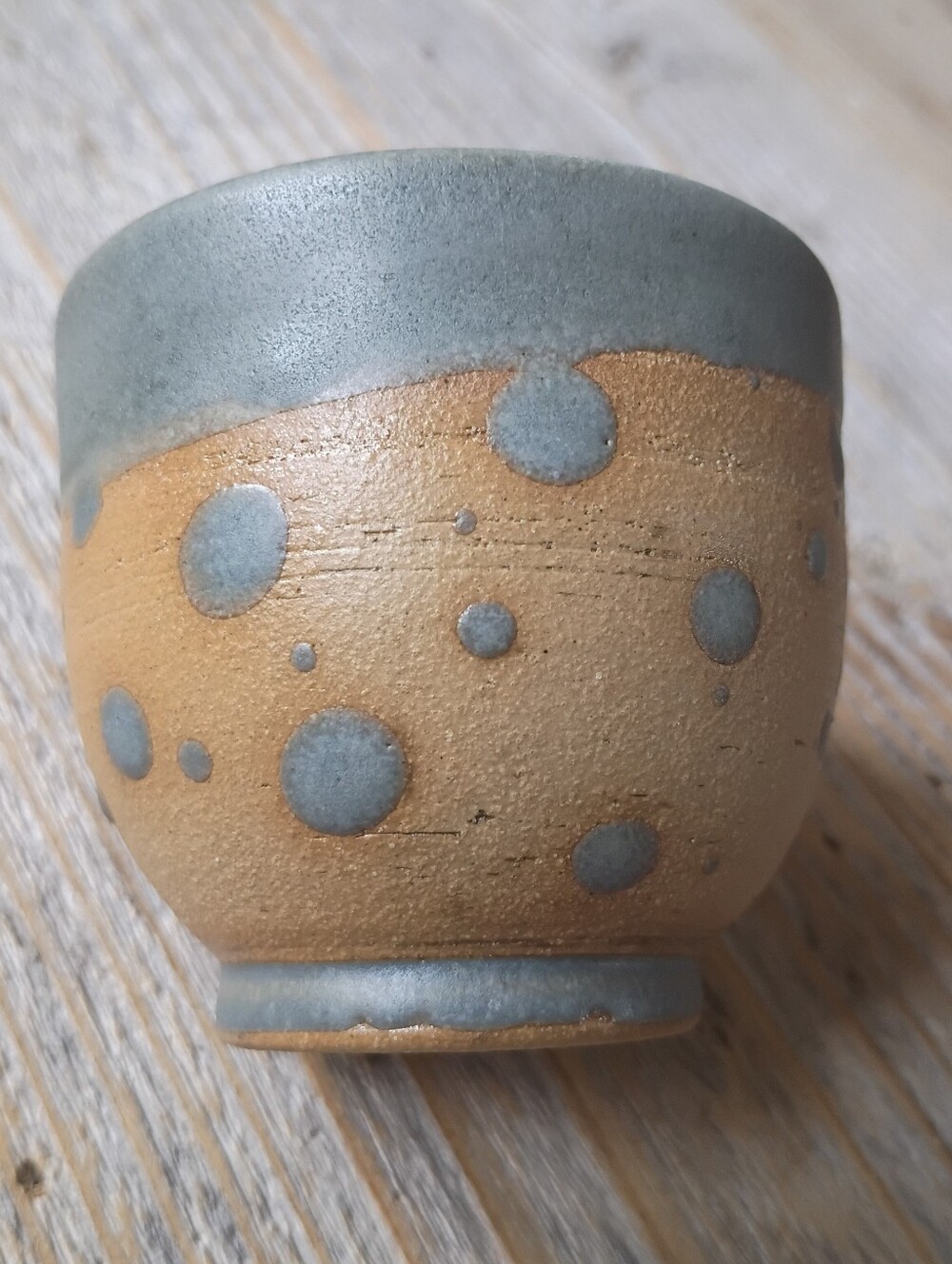 Small Handmade Ceramic Wine Or Whiskey Cup